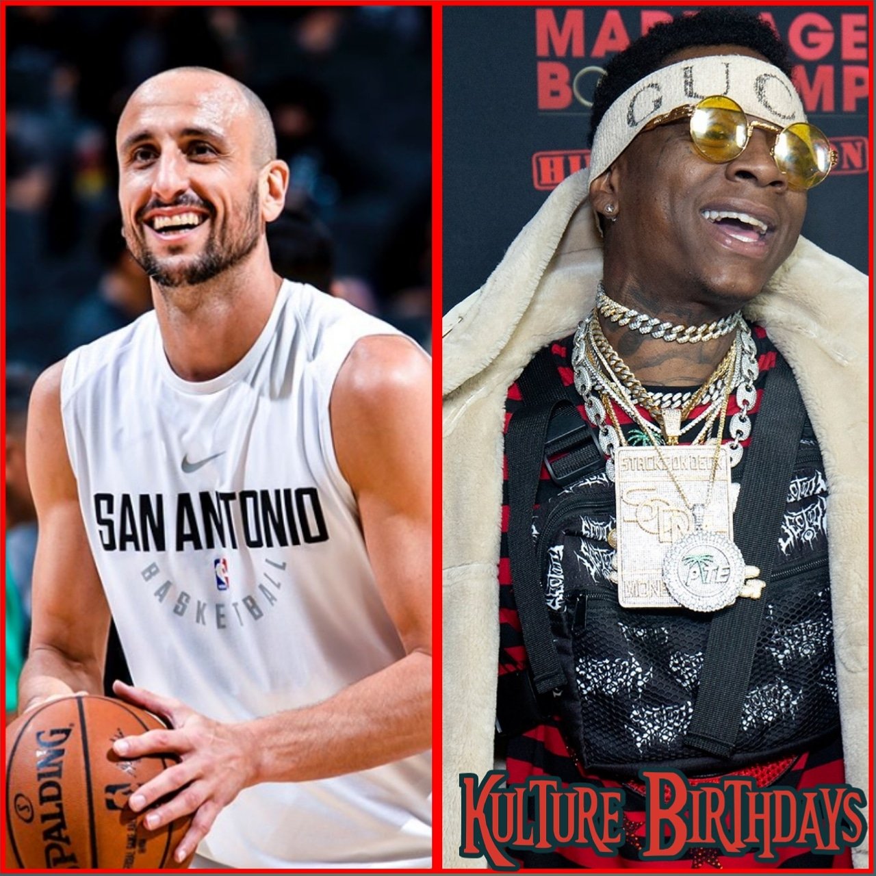Kulture Birthdays: Happy Birthday to Manu Ginobili & Soulja Boy!

Happy Birthday to everyone born on this day! 