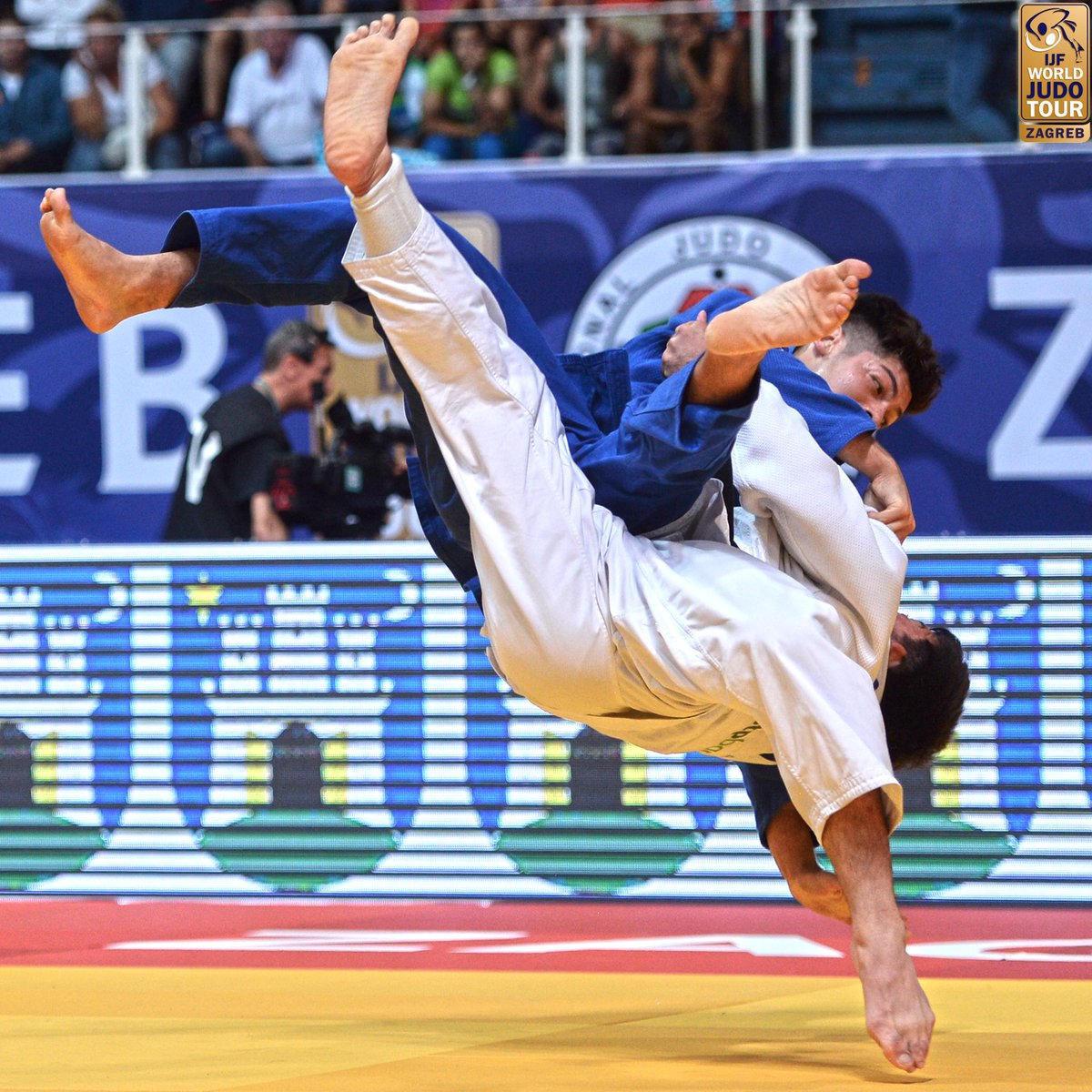 Judo on Twitter: "Beka Gviniashvili of Georgia counters Murao of Japan with  this enormous Ura-nage to claim Gold in the men's -90kg category!  #judozagreb #judo ©️ IJF Media Team - Ben Urban…