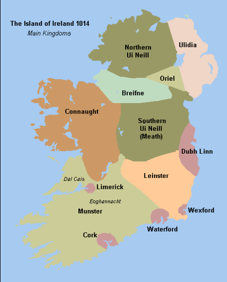 Muirchertach, anglicised Murtagh, not too popular these days! Name of 5 Irish kings, inc 2 High Kings! Here's the way  #Ireland looked when Muirchertach Ua Briain was High King in the early 12th century!