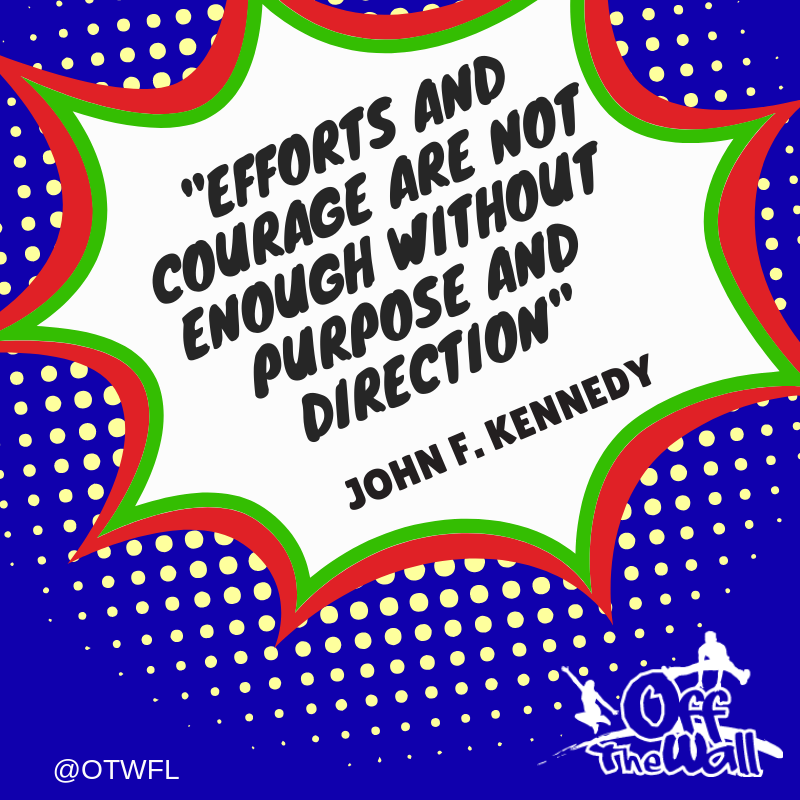 OffTheWallFL's tweet photo. "Efforts and courage are not enough without purpose and direction. John F. Kennedy"
.
. 
. 
#OTWFL #OffTheWallFl #Quotes #BeAGoodOne #JohnFKennedy #Weekend #Play #FunTime #Jumping #Arcade #Prizes #Friends #FamilyTime #trampoline #CoconutCreek #Miami #Florida https://t.co/YpyLCkqRMS