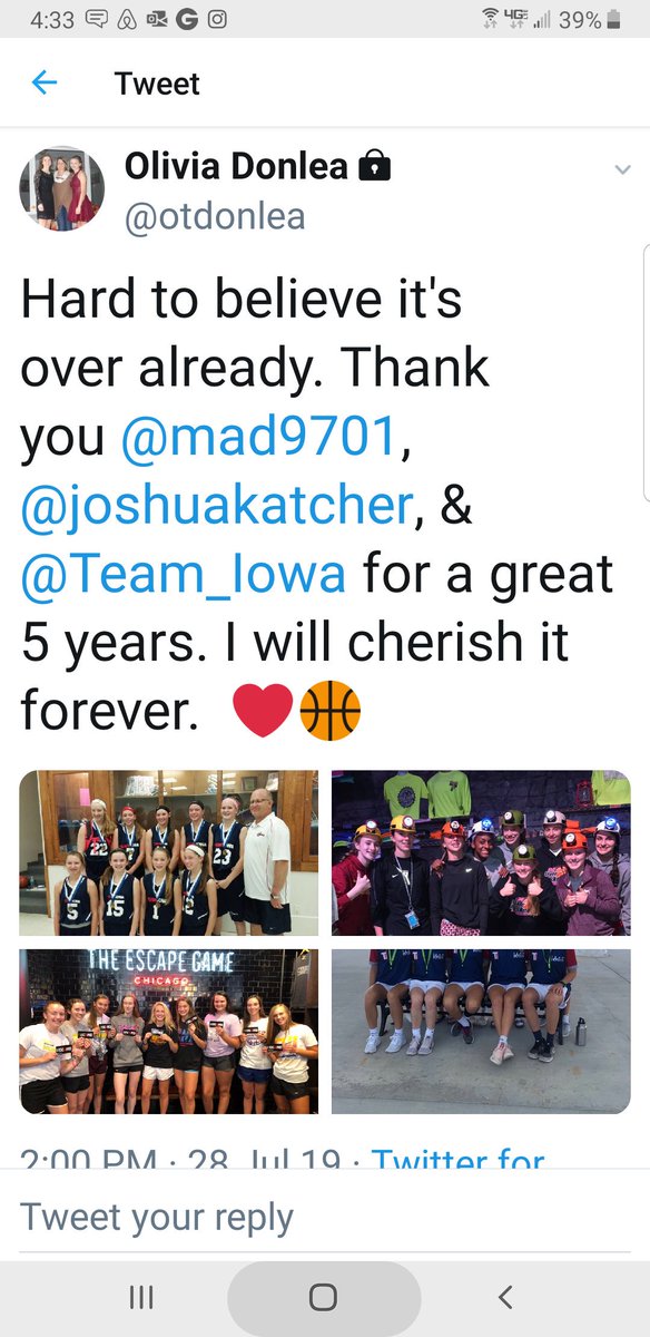 Team Iowa Basketball tweet media