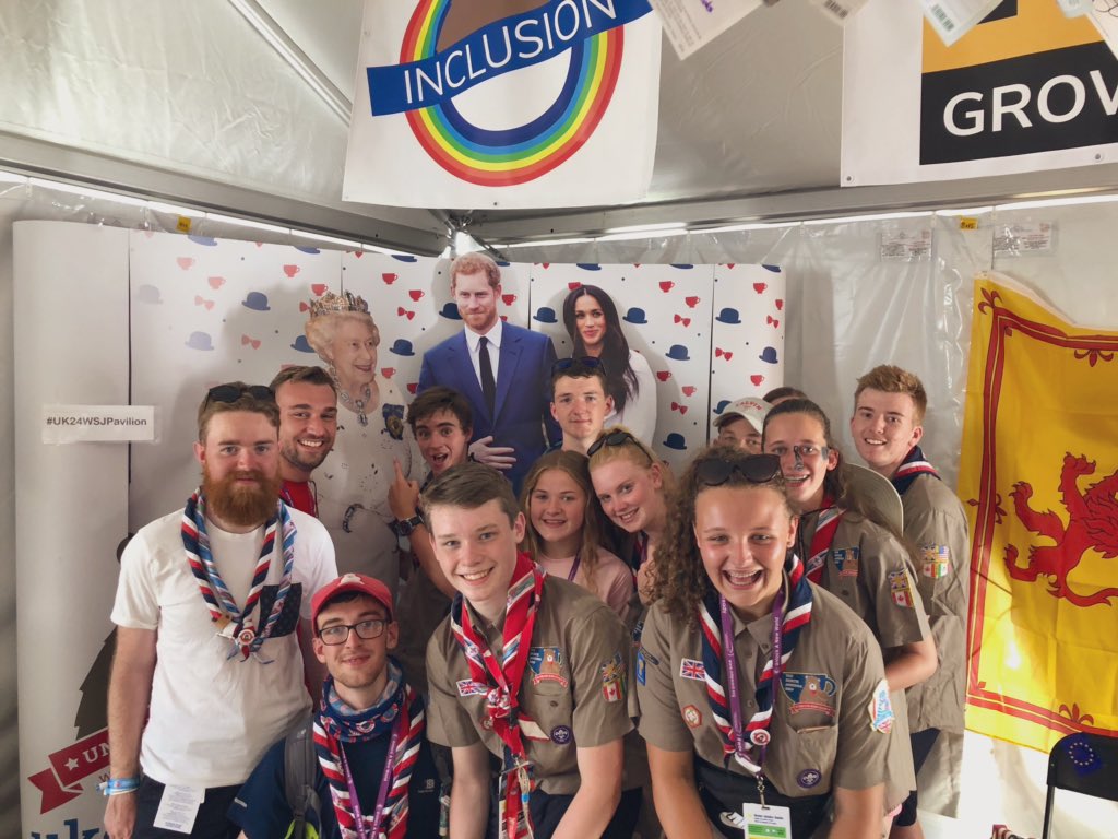 Mersey Weaver Explorers at the World Scout Jamboree #UK24WSJ