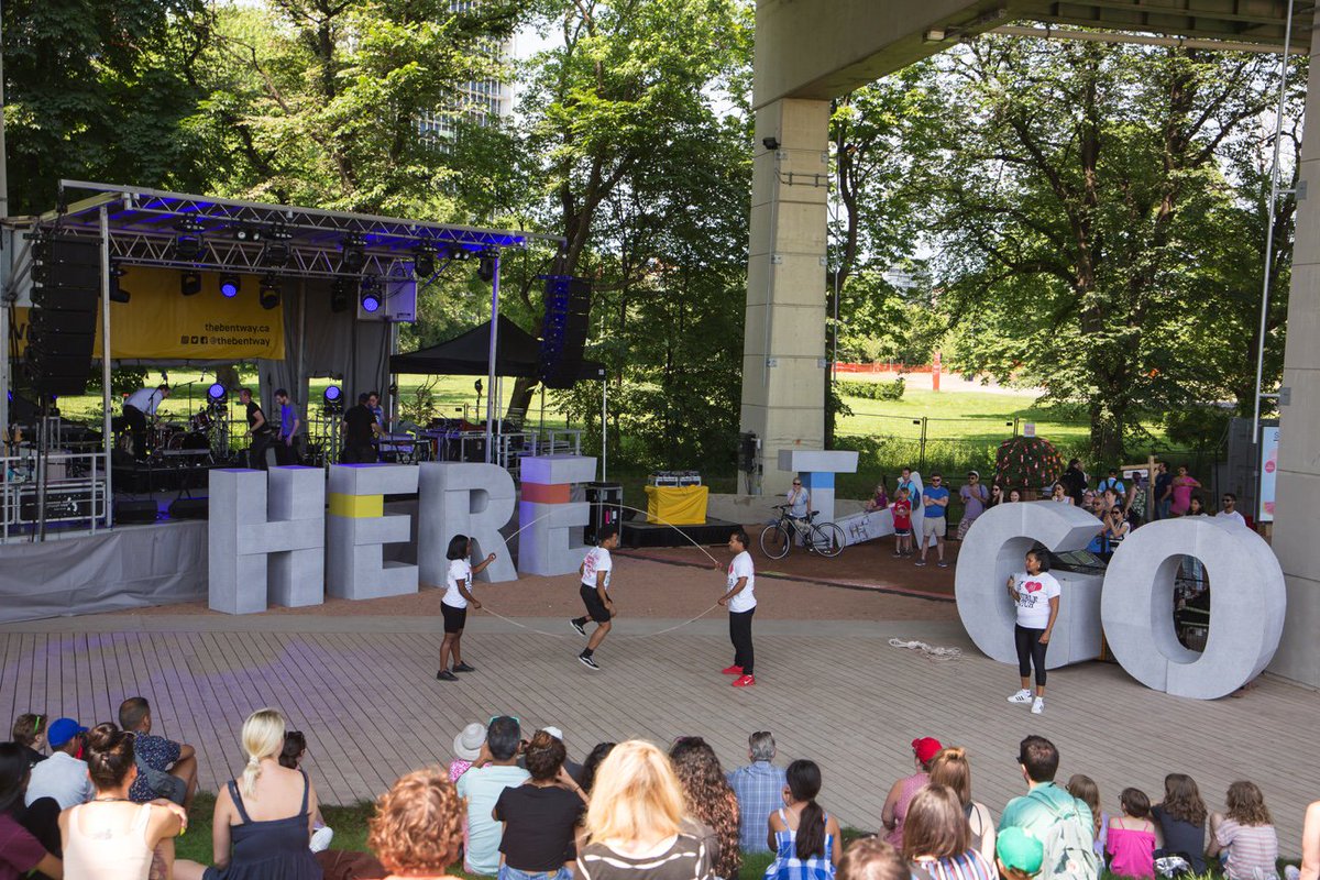The Pop-Up Playground by <a href="/thebentway/">The Bentway</a> is one the 5 winning projects benefiting from our 2019 Public Space Incubator Grant! 
It will use temporary installations to explore new forms of playing while encouraging communities to interact with their city. 
ow.ly/1YbK50v9zXM