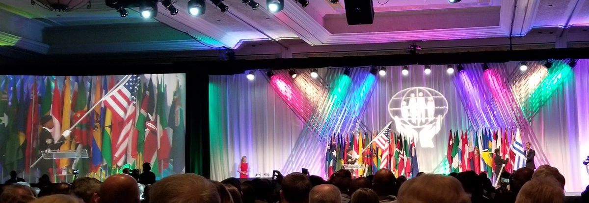 MoneyHernandez1's tweet photo. Sixty-one countries in attendance at the @WOCCU Conference! @DCUC_HQ doing our part as our Nation's Flag is recognized during the Opening Ceremony.
#wcuc2019 https://t.co/9IOxMAKr3v