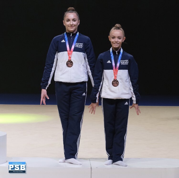 ScotGymnastics's tweet photo. ACRO (2) More medals were won by Scottish gymnasts at the British Championships Series. Congratulations to bronze medal winners in 11-16WG Olivia, Erin &amp; Kayla from @acrobay06 12-18WP Mia &amp; Brenna from East Kilbride GC and 13-19WG Keira, Lucy &amp; Simona from Kilmarnock 🥉🥉🥉 https://t.co/dpVixwscus