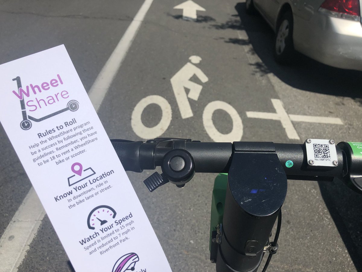 DowntownSpokane's tweet photo. #WheelShare Know your location. In downtown ride in the bike lane or street. Keep Spokane rolling by following these simple guidelines. https://t.co/Y1ITPiIwg0 @SpokaneCity #LoveSpokane #DowntownSpokane https://t.co/Xif92q7FbN
