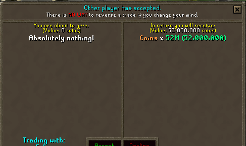 ZoonixSwaps's tweet photo. 102M OSRS -> 540.6M RS3 https://t.co/5VG7EyuvJL