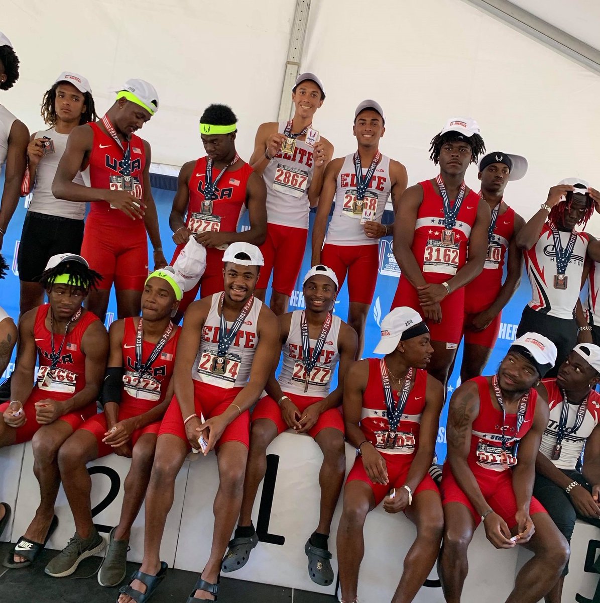 USATF_AZ's tweet photo. Tucson Elite Athletic 'A' - 4x100 - 1st - 17-18 Men https://t.co/1nvevUrJpV