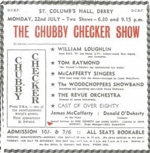 #OnThisMonth in 1963, Derry was 'Twistin' with Chubby Checker at St Columb's Hall!

What's your favourite memory of the Hall?

ℹ️ saintcolumbshall.com/history/