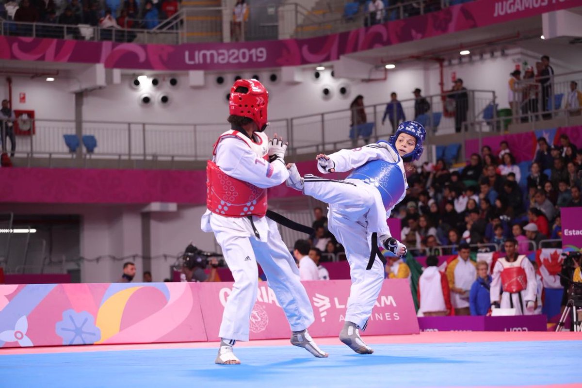 Diario_Pro's tweet photo. 🚨 La 🇵🇦 @CarolenaPanama avanza a semi finales en Taekwondo (-57kg) al vencer a Fabioa Villegas (México 🇲🇽) por 35-15.
📸: #Lima2019 https://t.co/KwLNnLnudS