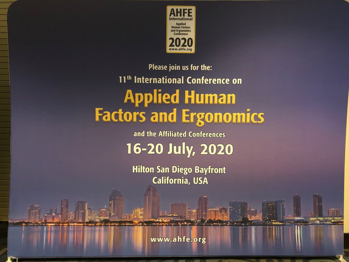 AHFE_Conference's tweet photo. Dear attendees, thank you so much for contributing to the success of #AHFE19! See you next year in San Diego, California! #WashingtonDC @Hilton #research #connections #future #ergonomics #humanfactors #technology #StayTuned https://t.co/tXihP0XS5P