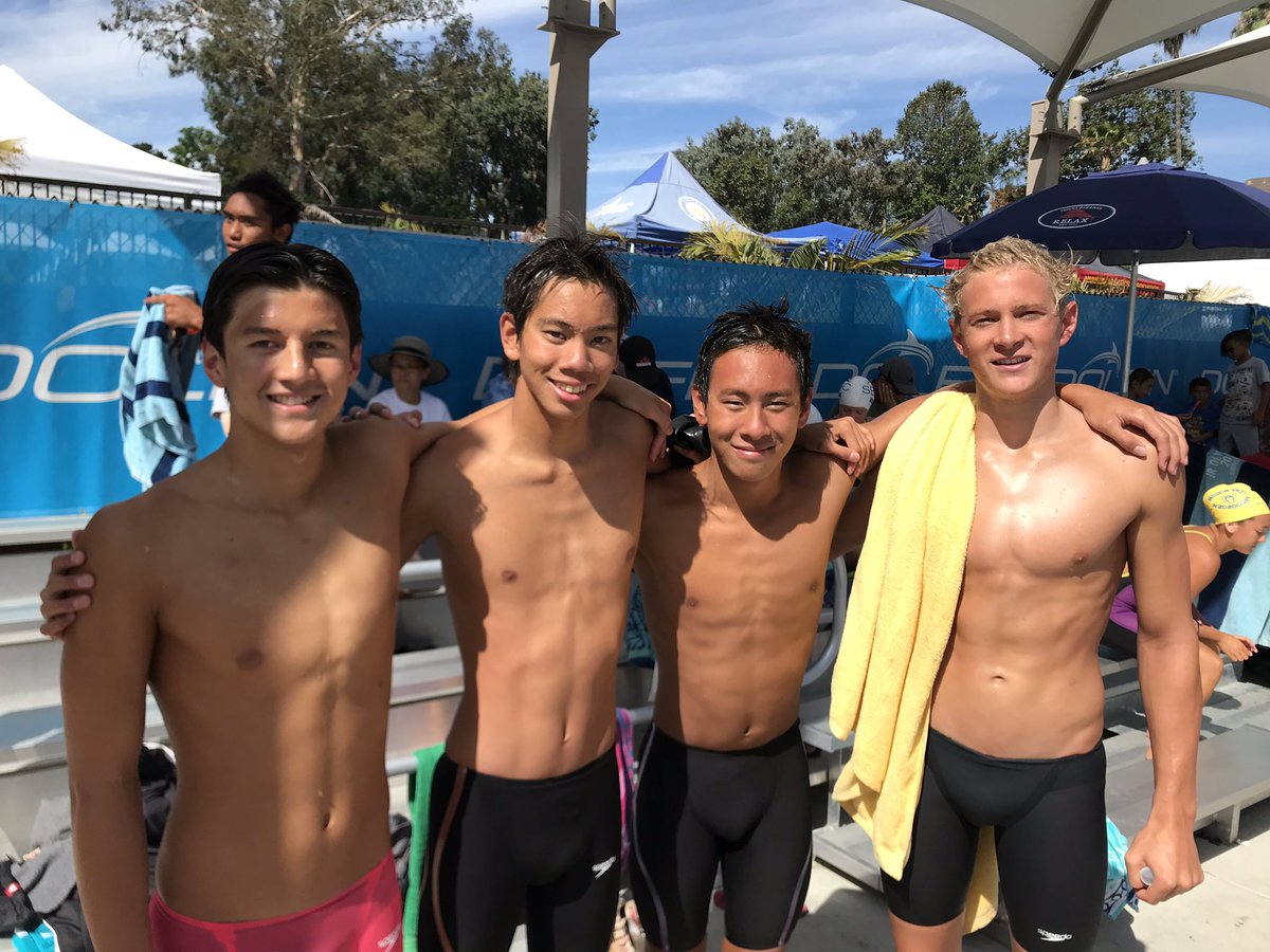 13-14 Boys set a new NAG record in the 400M Free Relay with a 3:37.47! <a href="/swimswamnews/">SwimSwam</a> <a href="/SwimmingWorld/">Swimming World</a>
