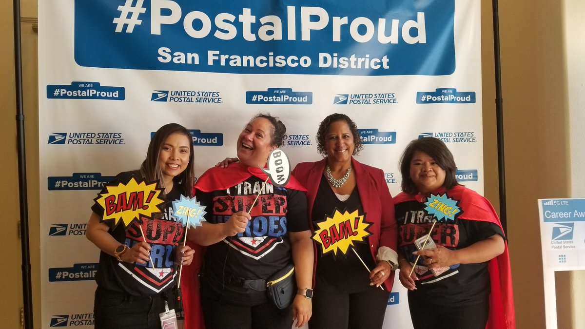 USPSBayArea's tweet photo. #sfcareercon Our San Francisco District leadership team is #Postalproud to lead the third annual #usps career conference.
#career #growth #development #postalpower https://t.co/oJpVKO0PCi
