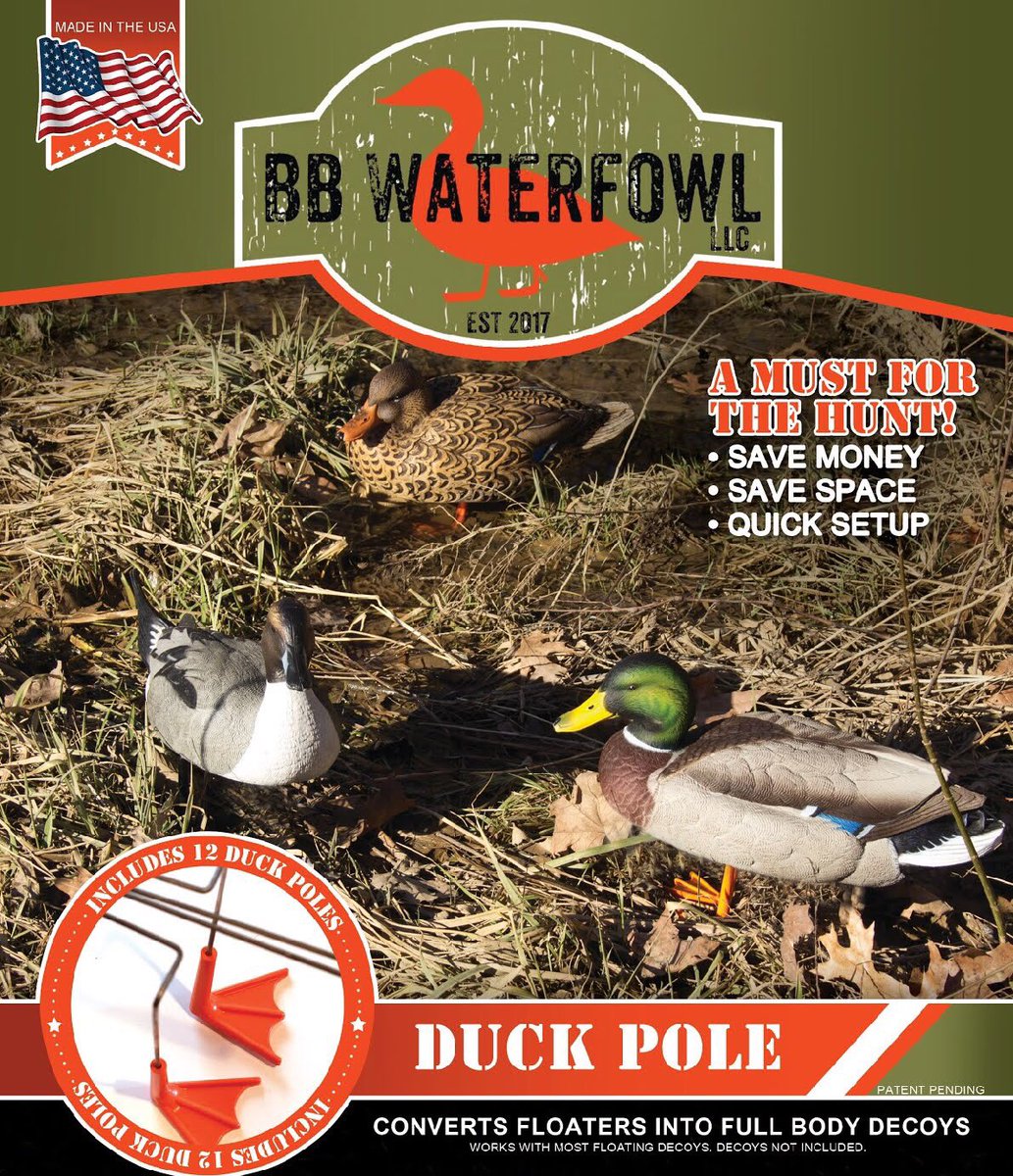 Duck Pole Decoy Conversion Stand