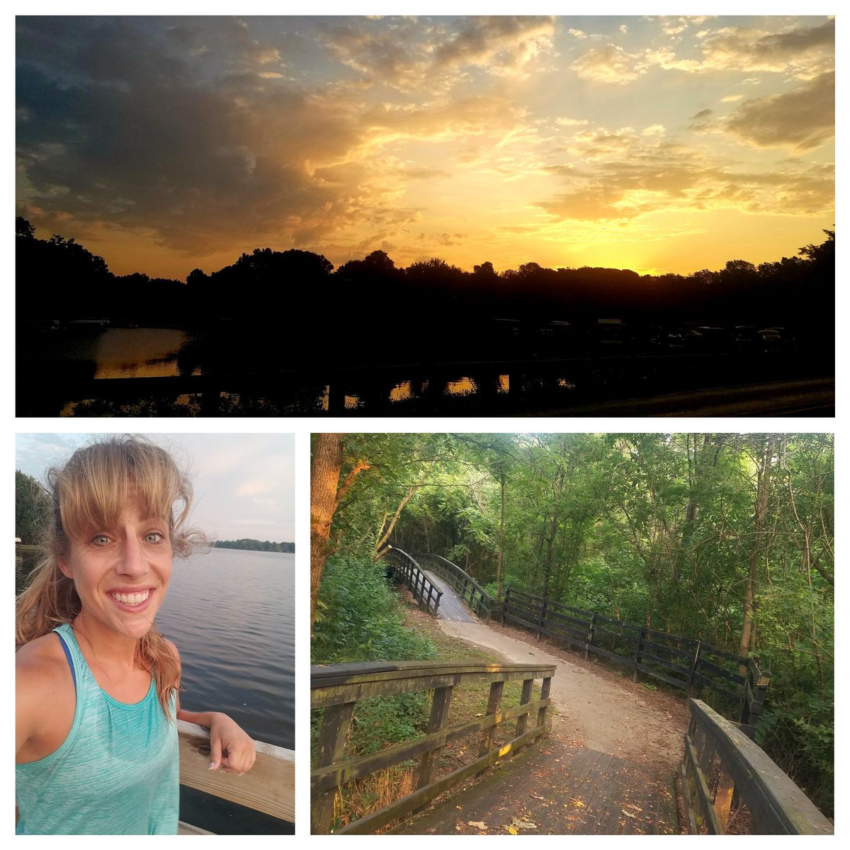JennyDickson222's tweet photo. Last #vacationrun this AM :( #sad it's over but #thankful we could go! 7 day vacay, 7 early AM runs & a 60mi wk โค
Beautiful 8.5mi Indy run to Geist Reservoir & back #SoPretty
Now we #MObound & I have yummy treats for the trip ๐๐
#naflagvisor #sundayrunday #vacation2019 https://t.co/B1gCD4vCvX