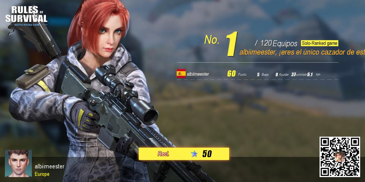 AlbiiMeester's tweet photo. #RulesofSurvival https://t.co/bk1A4a5HLs