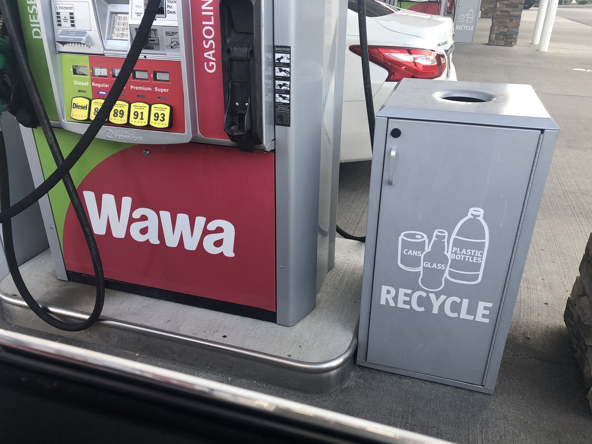 Good work <a href="/Wawa/">Wawa</a> with the #recycling time for <a href="/sheetz/">SHEETZ</a> to catch up.