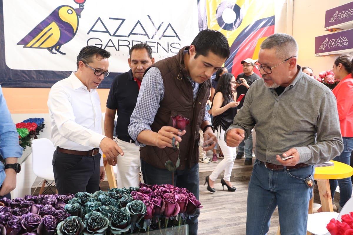 CONAFIPS's tweet photo. Presidente de Directorio @CONAFIPS, @RobertoRomeroV visita junto a Ministro @RichardM_A los stands de emprendedores de Pedro Moncayo en el evento #EcuadorConMásProsperidad realizado esta mañana en Tabacundo. https://t.co/eOq64n5zUU