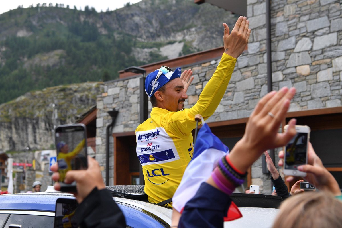 .<a href="/alafpolak1/">Julian Alaphilippe Officiel</a>'s #TDF2019:
1 big 💛
2 stage wins
4 podiums
5 Top 10
14 yellow jerseys