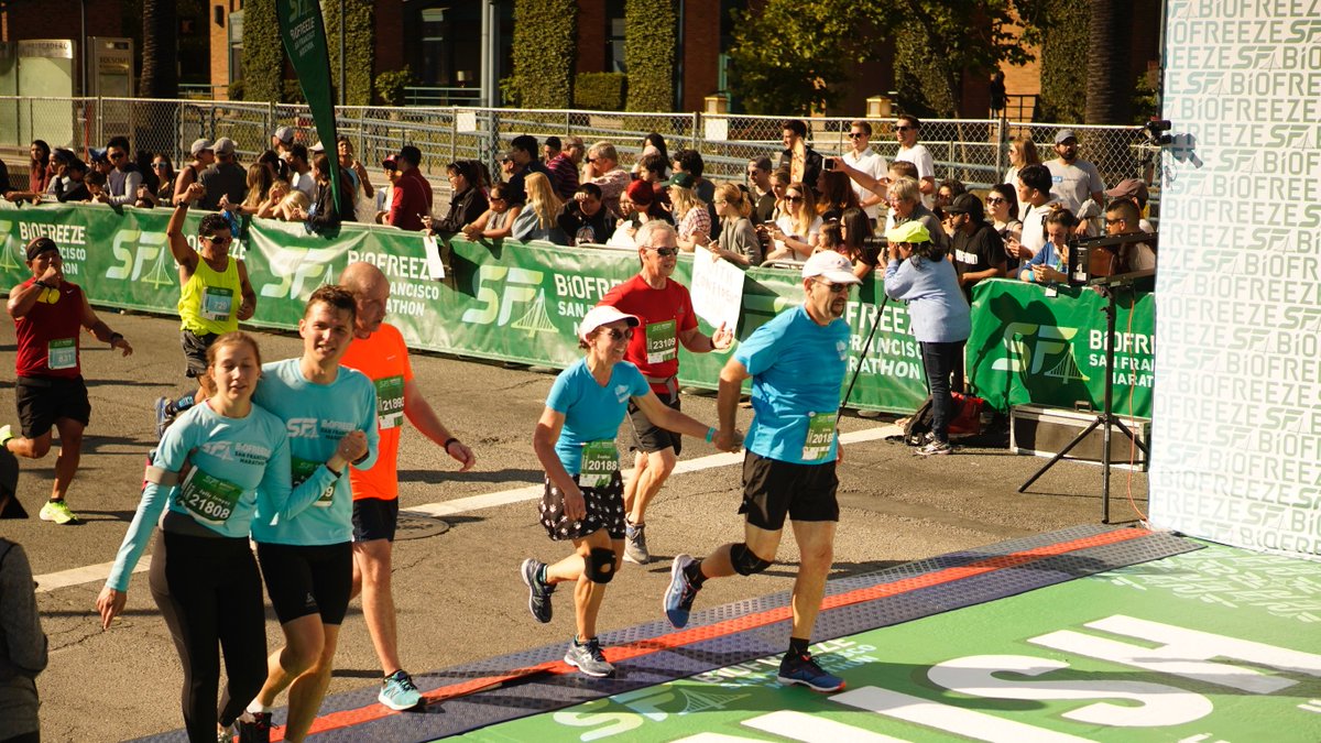 Biofreeze's tweet image. Hustlers. Champions. Badasses. 

Marathoners. 

YOU did that. Congratulations!
#BiofreezeSFM #FeelNoLimits @theSFmarathon