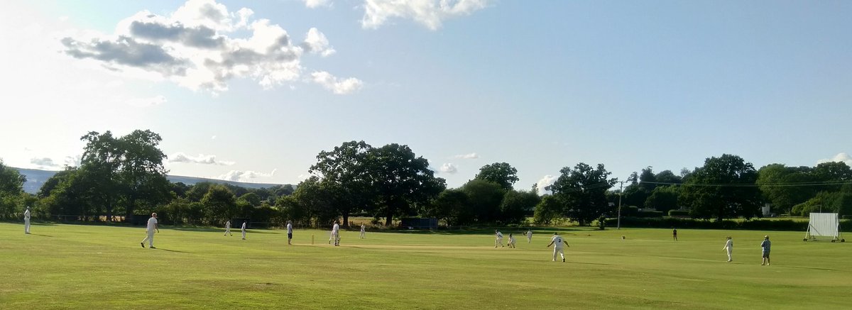 CardiffCasuals's tweet photo. End of the winning streak...

@PonthirCricket 209-6 (40) 
Dan Lewis 8-2-20-2

Casuals 170ao (38.4)
@Gazloverz 49

Thanks for the game, lovely ground and most importantly a great tea. https://t.co/AZDtzjWnWK