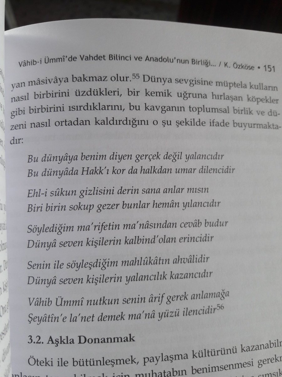Bu dünyâya benim diyen 
Gerçek değil yalancıdır.
Bu dünyâda Hakkı kor da -
Halktan umar dilencidir ...