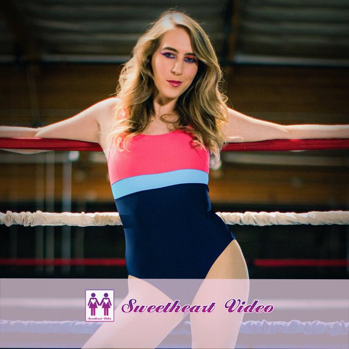 🗣 Girls Of Wrestling  🌈💙 new AMAZINGLY epic girl/girl feature directed by @RickyGreenwoodX for @sweetheartvids