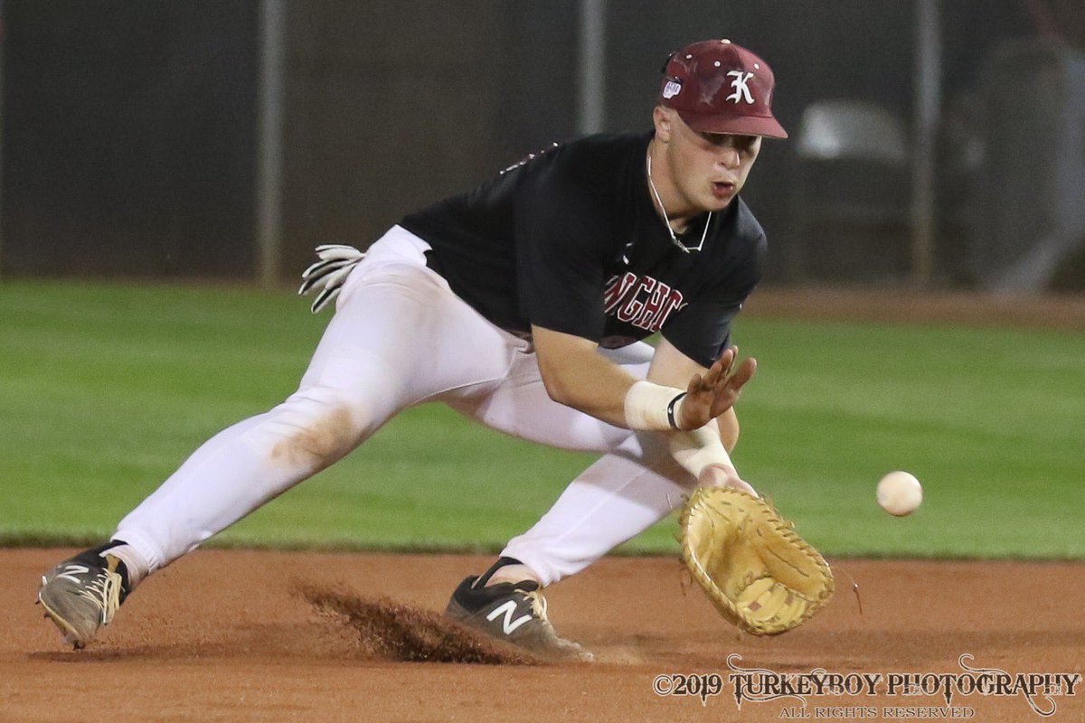 SMast29's tweet photo. It always is weird to see @sam_mast29 without the catchers gear on, but yes, he can do more.  Playing dad’s old position here in NM. https://t.co/J7B8BR1B3D