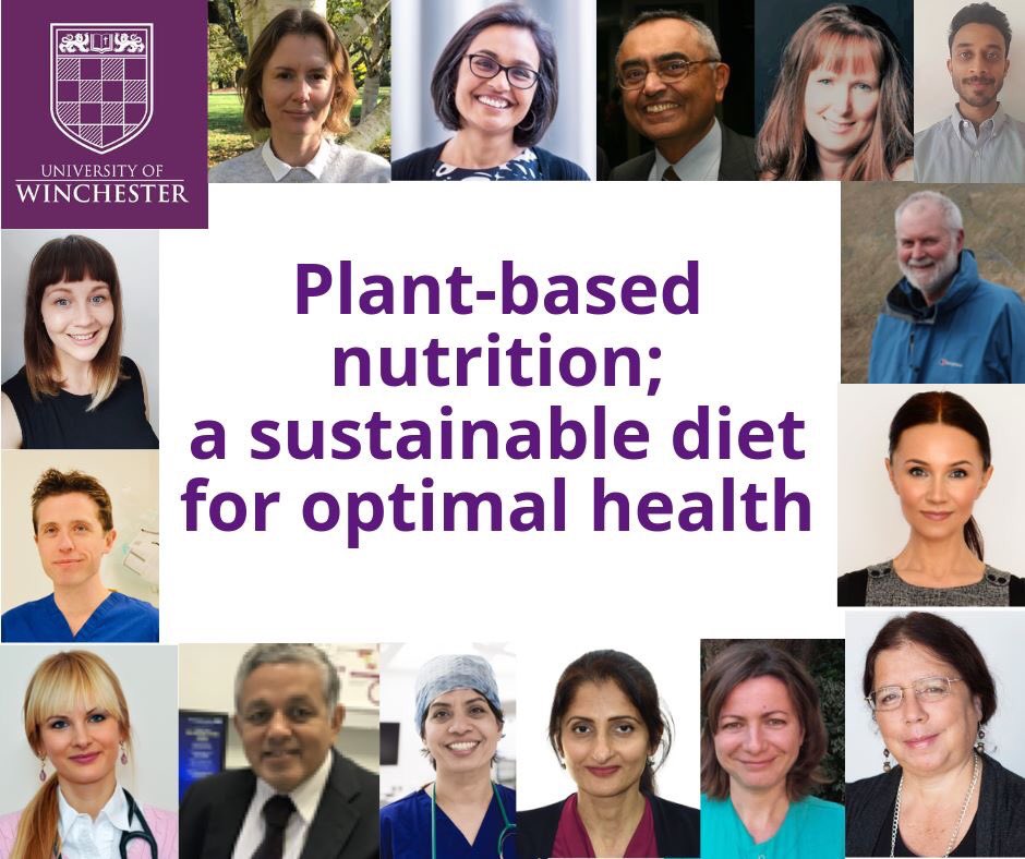 agnesanddavid's tweet photo. WINCHESTER UNIVERSITY LAUNCHES FIRST UK-BASED COURSE ON PLANT-BASED NUTRITION FOR HEALTH PROFESSIONALS: .
The first University-based course on plant-based nutrition in the UK has launched. The course has been a team effort involving 15 UK plant-based experts. #plantbased #vegan https://t.co/6nIWOeacnc