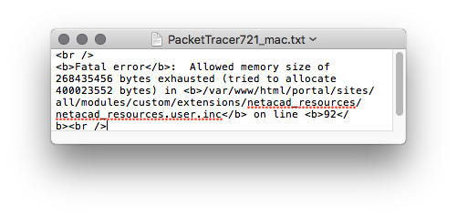kulagin_dev's tweet photo. @CiscoNetAcad I'd be glad to, but downloading PacketTracer721_mac.dmg result is this (file renamed):
This is especially funny when dealing with world biggest network brand name :) Please, fix this https://t.co/FDLknXIVJc