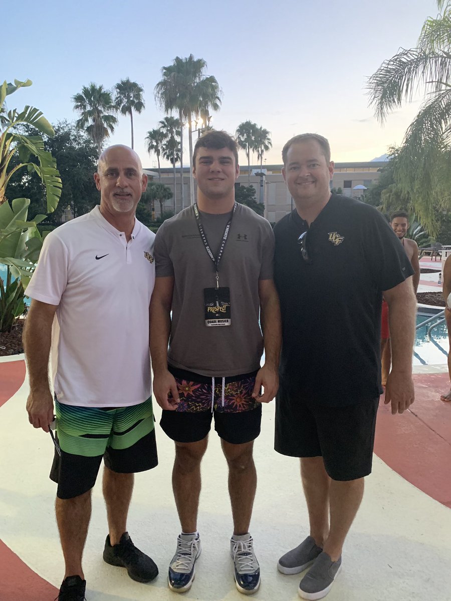 MosierQuade's tweet photo. Had an amazing time in Orlando this weekend #UCFast #ChargeOn ⚔️ https://t.co/Jh0psqugvC
