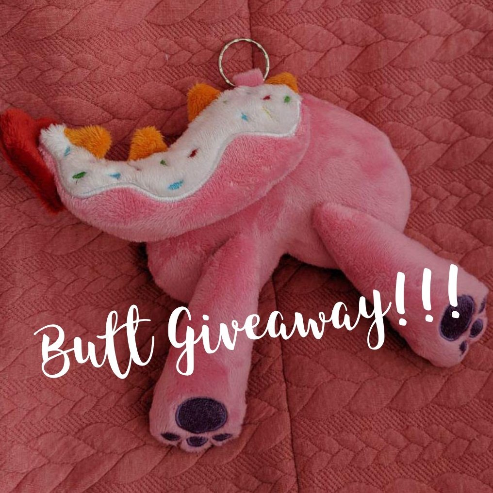 Sewpoke_'s tweet photo. 🍑🍑 BUTT GIVEAWAY TIME!! 🍑🍑

🍑 To say thank you for how popular these butts have been, it's time for a giveaway!

🍑 1 winner, ships worldwide (on me!)

🍑 Be sure to follow me, retweet and reply to THIS TWEET w/ a ref! 

🍑 Ends 4th August at 8pm BST https://t.co/jpxfYleAuB