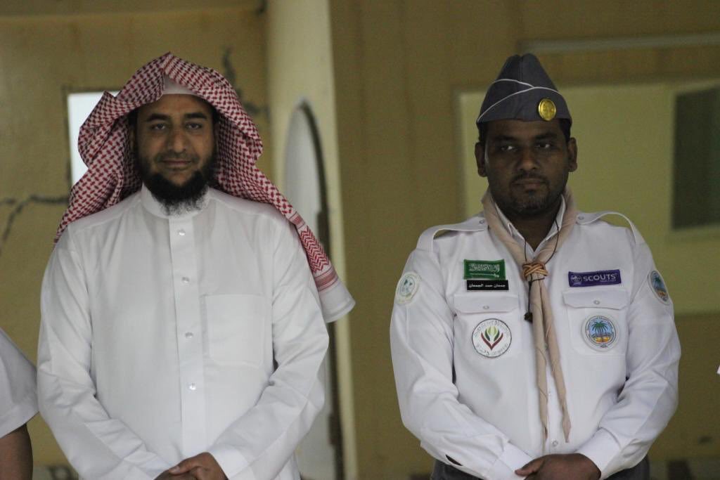 SCO_AlDilm's tweet photo. غادر قائد الفرقة الكشفية القائد / جمعان بن حمد الجمعان الى #مكه_المكرمه للمشاركة كمساعد لقائد البرامج بمعسكر #منى_الوادي https://t.co/VLieX2uLno