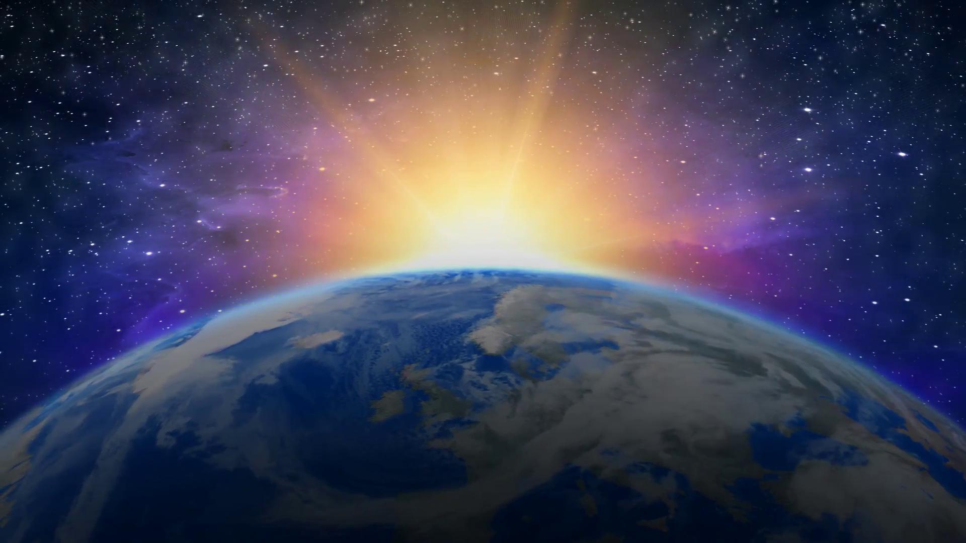 Sunrise on Earth vineguard