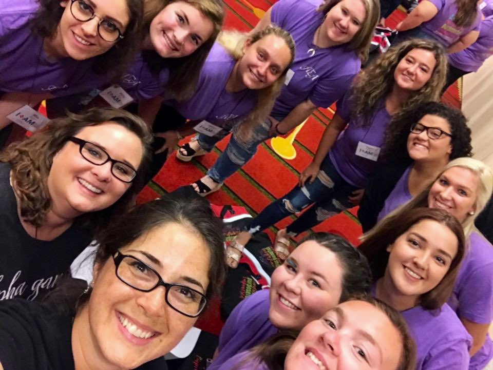 _RachelLynnD's tweet photo. Orange dots! @asaHQ #IAmASA https://t.co/7Nz9IFsnxm