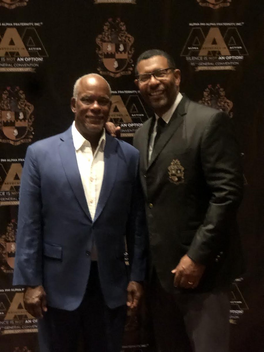 StanleyNelson1's tweet photo. More photos from last night's award at the @apa1906NETwork national conference in #SphinxCity. My colleague Keith Brown and I were happy to be there to accept the award. Thanks again @EverettBWard06. https://t.co/UevIXCYvoR