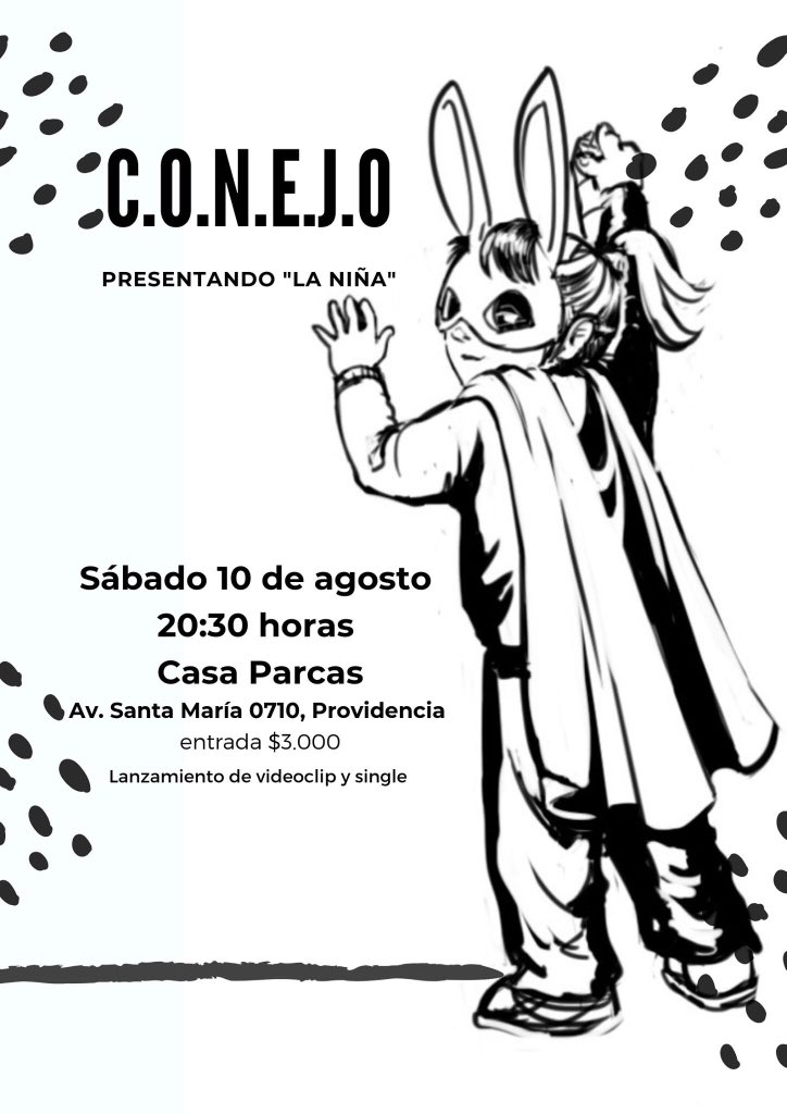 Estamos muy contentos de anunciar que el 10 de agosto en @Casaparcas celebraremos el lanzamiento de nuestro single  #LaNiña y su videoclip. Los esperamos 🔥🎸🐇 Ilustración <a href="/HILACHAmenuda/">HILACHA menuda</a> 
@agenciaplegable <a href="/chancho_discos/">Chancho Discos</a> <a href="/AullidosRecords/">Aullidos Records</a>