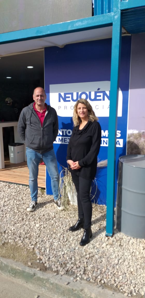 juancarivara's tweet photo. Recibiendo visitas en el stand de Neuquén https://t.co/RM0y6JqKPG
