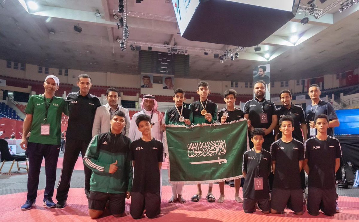 انهى المنتخب السعودي للتايكوندو للناشئين مشاركته في  بطولة الحسن الدولية  في الاردن بالحصول على ثلاث ميداليات ، بواسطة محمد الغنام ذهبية وزن 65 كجم ، ولؤي سعيد  فضية تحت 49 كجم، ومحمد مداوي فضية تحت 57 كجم.