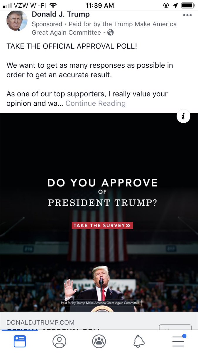 saceflockaflame's tweet photo. I took the bait and clicked on this and wow 1 question #OfficialPoll #MAGA #๐ค https://t.co/wao6Ll7MZ3