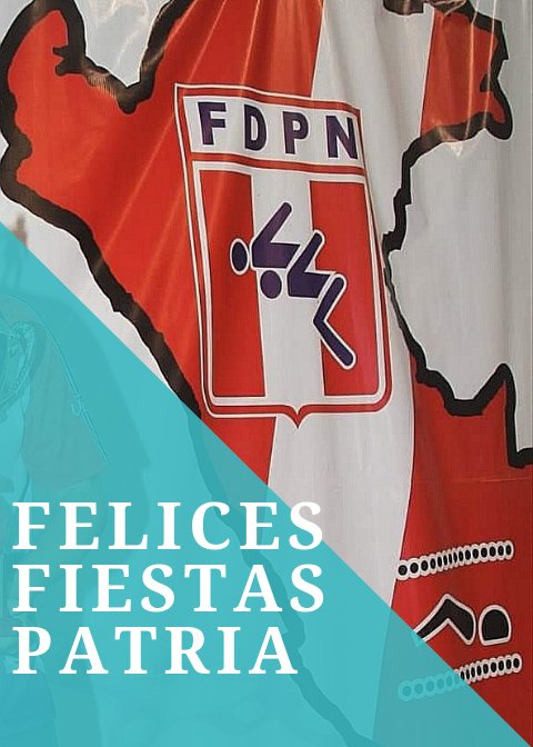 natacionperu's tweet photo. Hoy es un día de Fiesta
Celebremos nuestros 198° Aniversario de la Independencia de nuestro país.
#fdpn https://t.co/9zq17FWapM