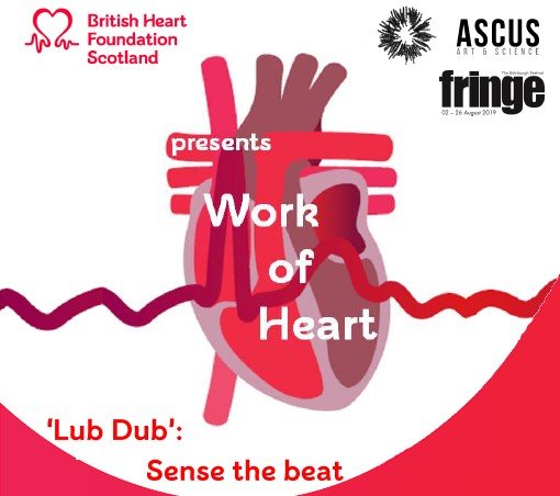 _ASCUS's tweet photo. Have a closer look and listen to your #heart in our FREE #EdFringe19 workshop, Tues 6th Aug. View large scale visual manifestations of the heart. Discover the #electricalimpulses powering every beat. Spend time with your #heartbeat, create a #sounddrawing. https://t.co/C2TEJ5Jsy8 https://t.co/EY0w62OhvX