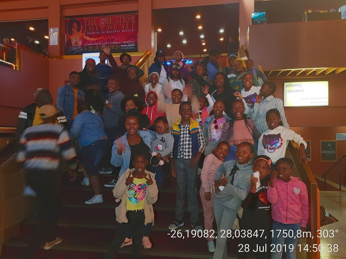michelle_n23's tweet photo. Went to Joburg Theatre to watch Sarafina! It was funny and amazing. Thank you Joburg Theatre for sponsoring 50 tickets to MN Foundation..#SARAFINA #JOBURGTHEATRE #MNFOUNDATION https://t.co/1vzhhTaJCv