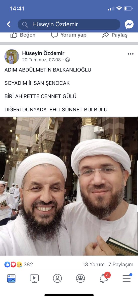 Sayın DİB Ali Erbaş’ın dikkatine:
1. Biri müftü (Havran) olan bu şahısların halen Diyanet personeli olduğu doğru mu?
2. Personelinizin bu ülkenin bir vatandaşına böyle iğrenç şekilde küfretmesini nasıl buluyorsunuz?
3. Bu hadsiz ve terbiyesizlere bir yaptırım uygulayacak mısınız?