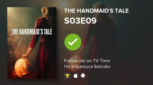 I've just watched episode S03E09 of The Handmaid's T...! #tvtime tvtime.com/r/17zGT