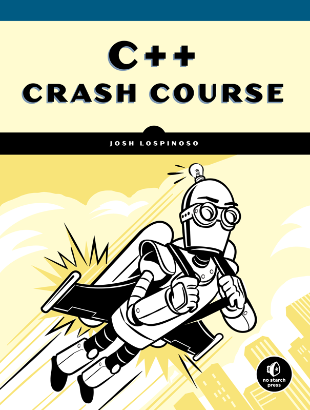 jalospinoso's tweet image. This is surreal... Final edits of C++ Crash Course are off to @nostarch! A blog post on why I wrote it and what the experience was like: lospi.net/c/c++/programm…