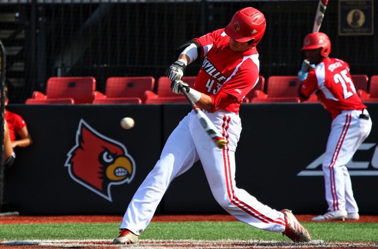 rTwinsBaseball's tweet photo. The #rTwins have selected 1B Logan Wyatt out of University of Louisville in the 2nd round of the 2019 #VBL Draft. https://t.co/8TcJNc7S95