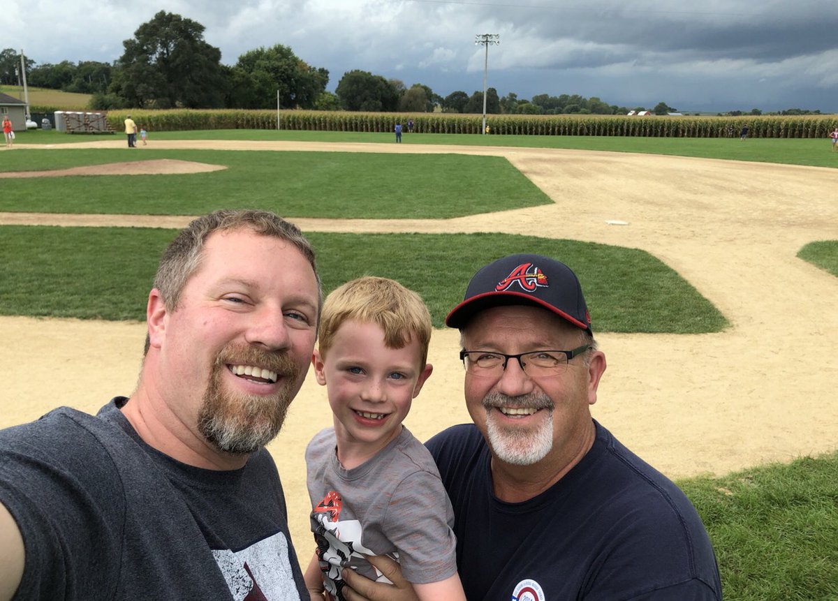 Last year, I got to have a catch with my son & dad at the @fodmoviesite -and even got to play catch with @ChickenMan3010! This year, I’m hoping to be on Boggs’ team during the Team of Dreams game! #WifeAllowedMeToSpendTheMoneyifiSoldSomeOfMyCollectables #hopefullyItDoesntRain