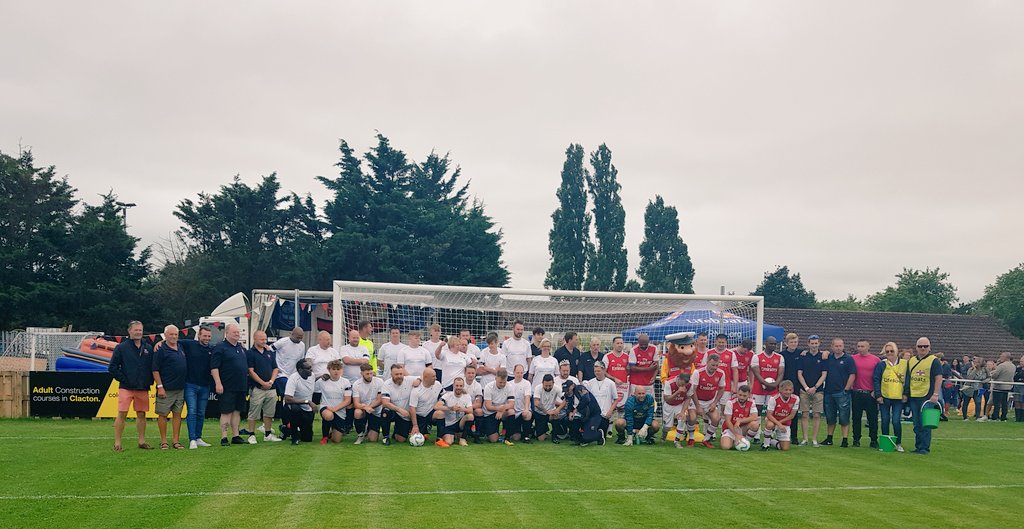 Celeb_FC (@celeb_fc) on Twitter photo #CelebFC Founder Karin was so proud of the teams today. Great game! #EssexHands scored 8 v #ArsenalLegends 8. #Draw <a href="/ClactonGazette/">Clacton Gazette</a> #charityfootball <a href="/ClactonRNLI/">Clacton RNLI</a> <a href="/AFC_Foundation/">The Arsenal Foundation</a> #RNLI #fundraiser #livemusic #classicbikes #stormystan #CelebFCFamily #CelebFC Founder Karin was so proud of the teams today. Great game! #EssexHands scored 8 v #ArsenalLegends 8. #Draw <a href="/ClactonGazette/">Clacton Gazette</a> #charityfootball <a href="/ClactonRNLI/">Clacton RNLI</a> <a href="/AFC_Foundation/">The Arsenal Foundation</a> #RNLI #fundraiser #livemusic #classicbikes #stormystan #CelebFCFamily