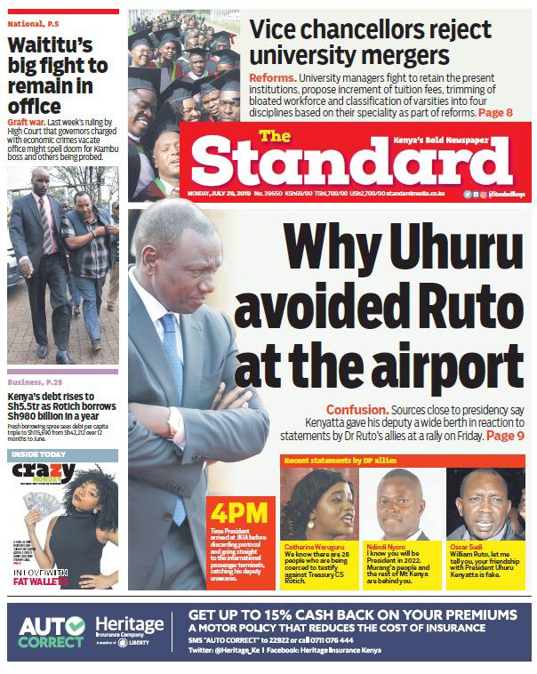 WilliamsRuto's tweet photo. FAKE NEWS ALERT!!! 
I was nowhere near JKIA. I am NOT surprised that some media houses &amp; their owners are this desperate. Tuwasamehe tu!! https://t.co/vVjlLnCCd6